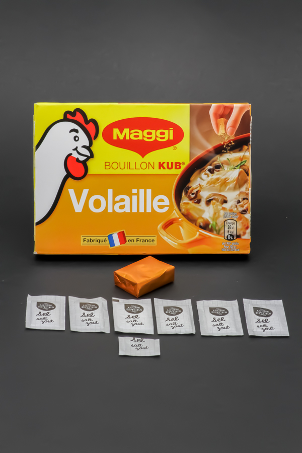 MAGGI - BOUILLON KUB DE VOLAILLE Boite de 18 tablettes - Les Sauces  chaudes, Bouillon, Fond de sauce, Papillotes/Les Bouillons Tablettes 
